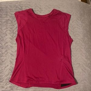 Lululemon cap sleeve hiking tee